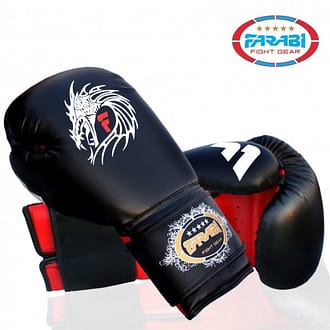 Farabi Dragon Boxing Gloves Kick Boxing Muay Thai Adult Training Gloves 